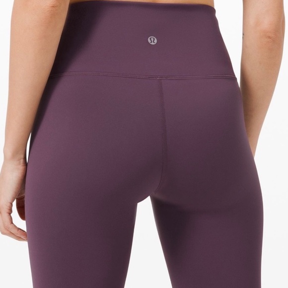 Lululemon Align Wunder Train High Rise Leggings Purple - Picture 4 of 10